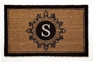 Imperial Front Door Coir Mat Monogram S Rug Outdoor