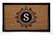 Imperial Front Door Coir Mat Monogram S Rug Outdoor