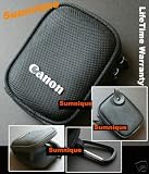 Semi-Soft Camera Case For Canon IXUS 75/70/65/55/50/40/I5/I/SD450 (Black)