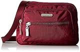 Baggallini Triple Zip Bagg Scarlet