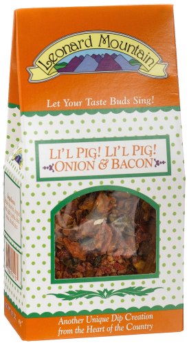 Leonard Mountain Li'l Pig! Li'l Pig! Onion & Bacon Veggie Toppers, 1.75-Ounce. Boxes... by Bacon