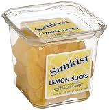 Sunkist Lemon Slice Gels, 18-Ounce Tubs (Pack of 3)