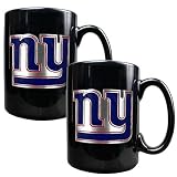 New York Giants 2 Piece Coffee Mug Set