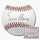 Ernie Banks Autographed MLB Baseball