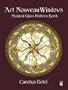 Art Nouveau Windows Stained Glass Pattern Book