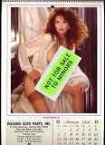 1991 Playboy Playmate Wall Calendar (promotional giveaway for Dilgard Auto Parts; Ashland, Ohio)