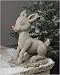 Outdoor Living : 18' Solar-Powered Rudolph the Red Nosed Reindeer Statue with Light-Up Nose