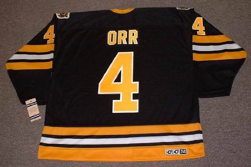 Buy BOBBY ORR Boston Bruins 1975 CCM Vintage Throwback NHL Hockey Jersey