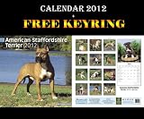 American Staffordshire Bull Terrier Dogs Calendar 2012 + Free Keyring Reviews