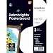 Wausau Paper Astrobrights Premium Poster Board, 3-Sheets, Bright White, 22 x 28-Inch (70619)