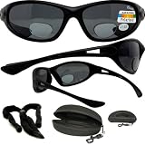 RAGGED POLARIZED BIFOCAL SUNGLASSES READING MAGNIFYING READERS 300 BLACK FRAME