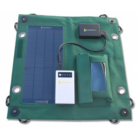 PowerSwatch Urban/Jungle Survival Kit Mobile Solar Charger