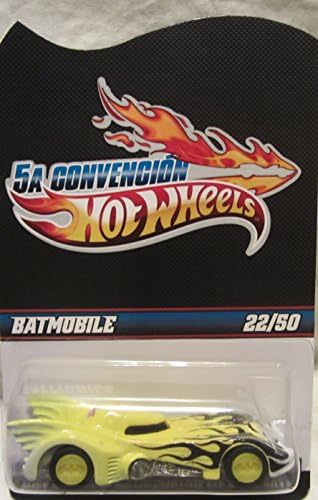 Hot Wheels CUSTOM BATMOBILE 2012 Mexico Convention 1:64 Scale Collectible Die Cast Model Car Limited Edition #22 of 50 Made! Code-3