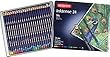 Derwent Drawing Pencils, Inktense, 4mm Core, Metal Tin, Watercolor, 24 Per Pack (0700929)