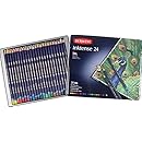 Derwent Drawing Pencils, Inktense, 4mm Core, Metal Tin, Watercolor, 24 Per Pack (0700929)