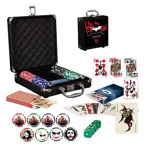 Childrens Toyshop  Toys : The Dark Knight: The Joker Poker Set