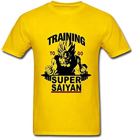 BABALAA Men's Training to go Super Saiyan Short Sleeve T-Shirt
