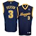 Allen Iverson Denver Nuggets Navy Replica Adidas NBA Jersey