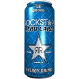 Rockstar Zero Carb Energy Drink, 16-Ounce Cans (Pack of 24)