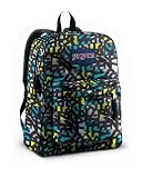 JANSPORT SUPERBREAK BACKPACK SCHOOL BAG - Blinded Blue/Alien Green Jumble Jam- 9BU