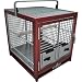 Aluminum Pet Travel Cage and Carrier for Birds, Dogs, and Cats 18 1/8