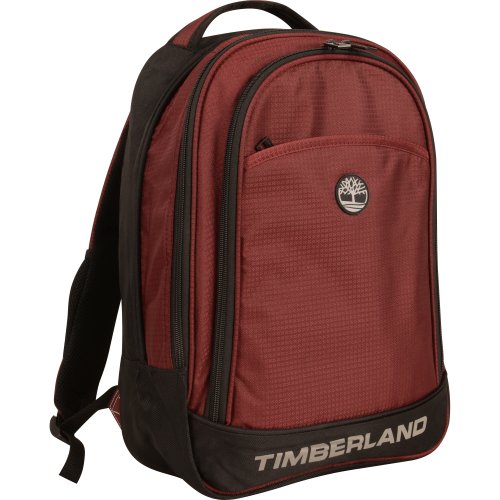 Timberland Luggage Loudon 17 Inch Backpack, Wine/Black, One Size