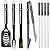San Francisco 49ers Nfl 8pc Bbq Tools Set