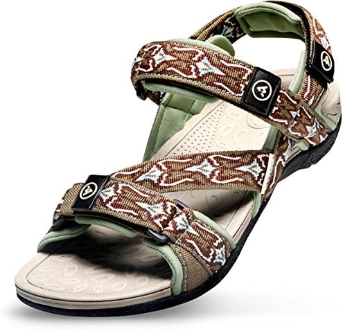 AT-M101-BR_280 (US M 9.5~10) Atika Men's sport sandals tesla Pampas trail outdoor sandal water shoes aqua running slide boots