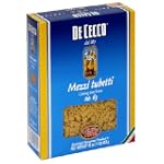 De Cecco Mezzi Tubetti, 16 Ounce Boxes (Pack of 5)