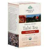 Organic India Tulsi Chai Masala, 19-Ounce Boxes (Pack of 6)