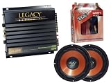 51UE2GGGWVL. SL160  Legacy Popular Amplifier/Subwoofer/Installation Package for Car/Truck/SUV   LA160 4 Channel 300W Amplifier + Pair of LWF10X 10 400W Legacy L Series Woofers + LAMP1 1000 Watt 8 Gauge Amplifier Installation Kit.