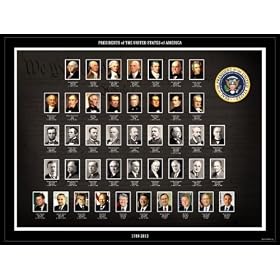 The New Poster of the Presidents of the United States (Pres. Obama included)