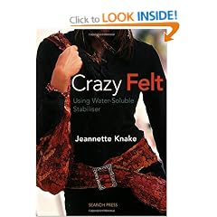 Crazy Felt: Using Water-soluble Stabiliser