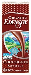 EdenSoy Organic Soymilk, Chocolate, 8.45-Ounce Boxes (Pack of 27)