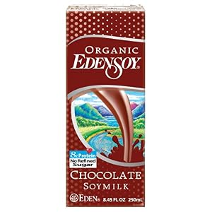 EdenSoy Organic Soymilk, Chocolate, 8.45-Ounce Boxes (Pack of 27) by Eden