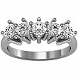 14K White Gold Diamond Wedding/Anniversary Band - 1.00 Ct.