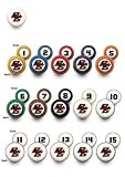 Boston College Billiard Ball Set