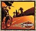 Harley-Davidson&reg; Motorcycles Tropical Rider Throw Blanket