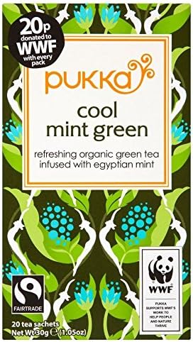 Pukka Organic Fairtrade Mint Green Tea (20)