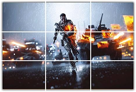 Battlefield POSTER GIANT WALL ART ROOM Decor