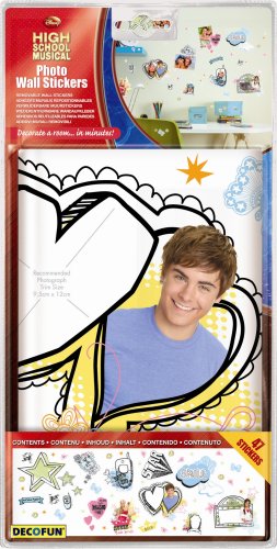 Decofun 40974 Photo Wandaufkleber High School Musical 2