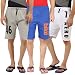 Hotfits combo graphic cotton shorts pack of 3 RS.599.00
