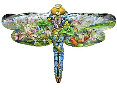 Party at the Pond Shaped 850pc Jigsaw Puzzle by Lori Schory