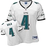 Reebok Philadelphia Eagles Kevin Kolb Women's Replica White Jersey Large