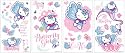 RoomMates RMK1075SCS Hello Kitty Peel and Stick Appliques