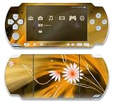 Flame Flowers Decorative Protector Skin Decal Sticker for Sony Playstation PSP Slim / PSP 3000