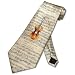 Fantasia SILK NeckTie Violin Music Notes Men's Neck Tie