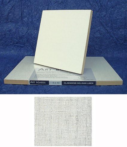 Linen Covered Art Panel (Fiber board) 9x12 Inch