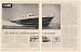 1961 Stavros Niarchos Vosper Express Yacht Mercury Bristol Siddeley Engine 2-Page Print Ad (53444)