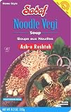 Sadaf Aash-E-Reshteh, Noodle Vegi Soup, 8.2-Ounce Box (Pack of 4)